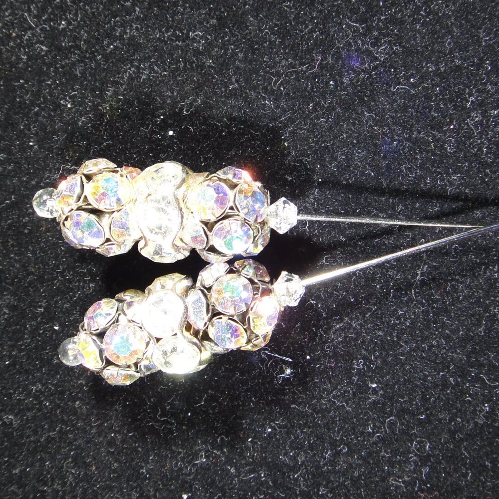 Vintage Hat Pin Pair - Picture 6 of 6